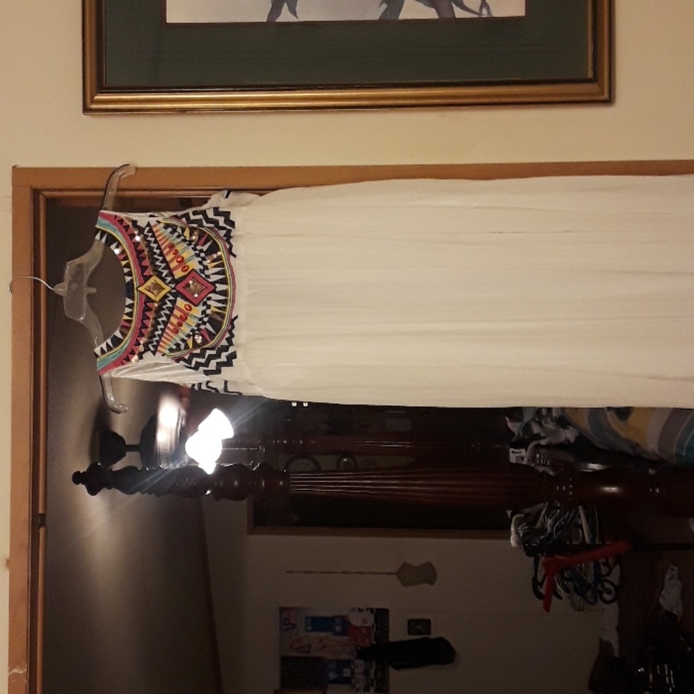 Beautiful white long dress